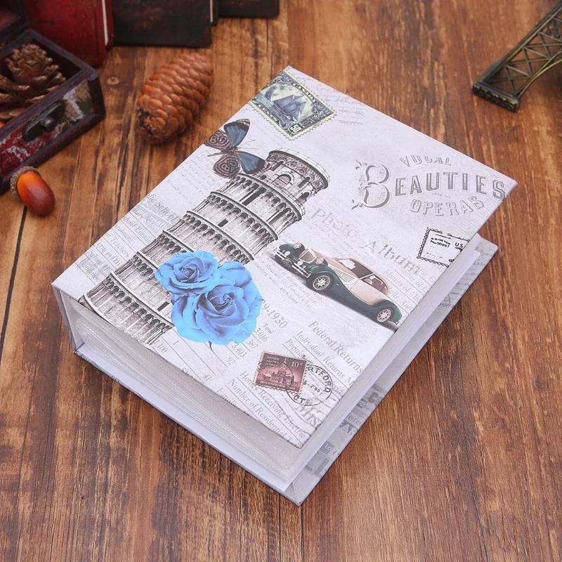 Album Fotografico, Custodia per Libro Fotografico, Foto Interstiziali, Regalo Ricordo per Bambini, 100 Tasche