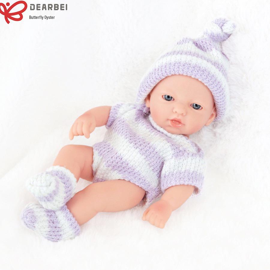 7-inch Soft Vinyl Reborn Baby Doll - Soothing Toy for Children