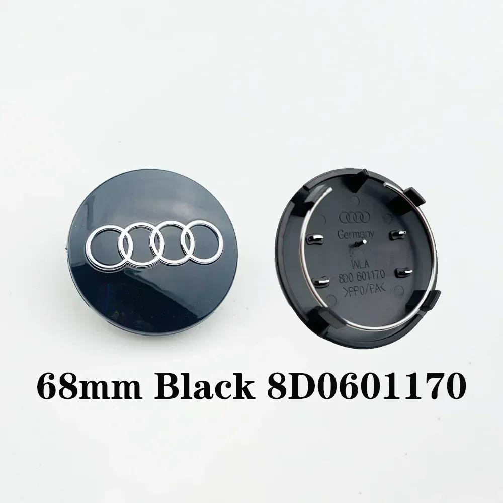 Hub Caps Hot A4 A6 For s7 4pcs 60mm 61mm 68mm 69mm s7 wheel hub center cover modification accessories suitable for s7 A7s