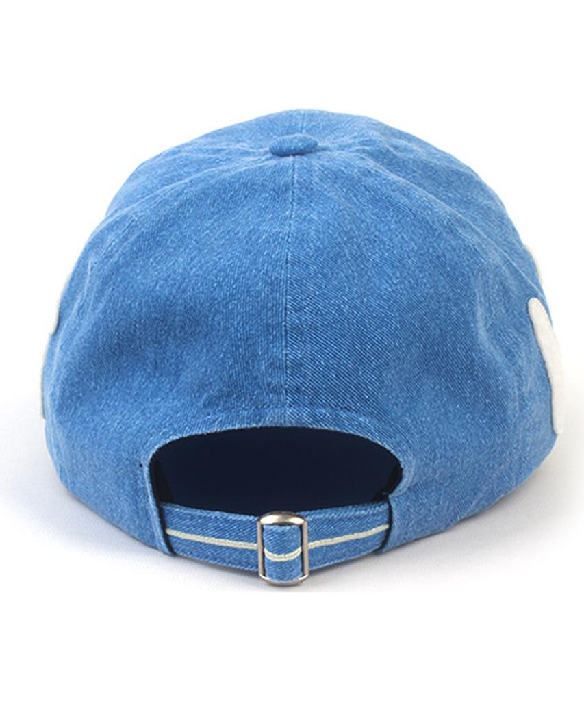 Yunibeosyeolkemiseuteuli Patch Pigment Washing Blue Ballcap