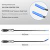 VASTOCEAN Coral Tweezers: High Carbon Fiber Floating Clamp for Aquarium – Straight & Bent Options