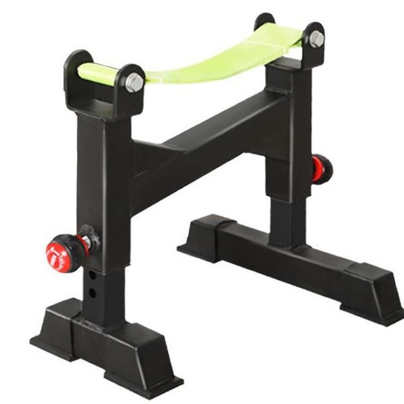 WEZHO Deadlift Barbell Jack & Cushioning Platform