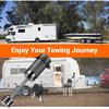 CZC AUTO Trailer Tongue Coupler Lock, Dia 1/4 Inch, 2-1/2 Inch Span Fits Latch-Type Coupler For Towing Boat Truck RV Car Trailer