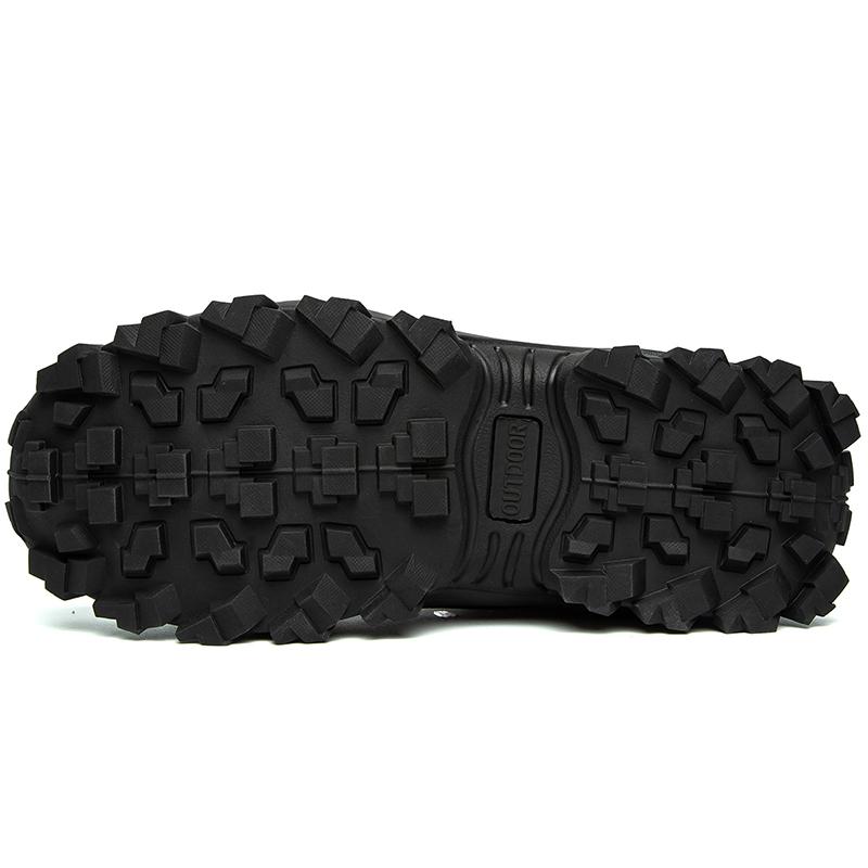 Winter Outdoor wasserdichte Herrenstiefel, russischer Stil, Stiefeletten für Herren, Schneestiefel, Übergröße 40–48