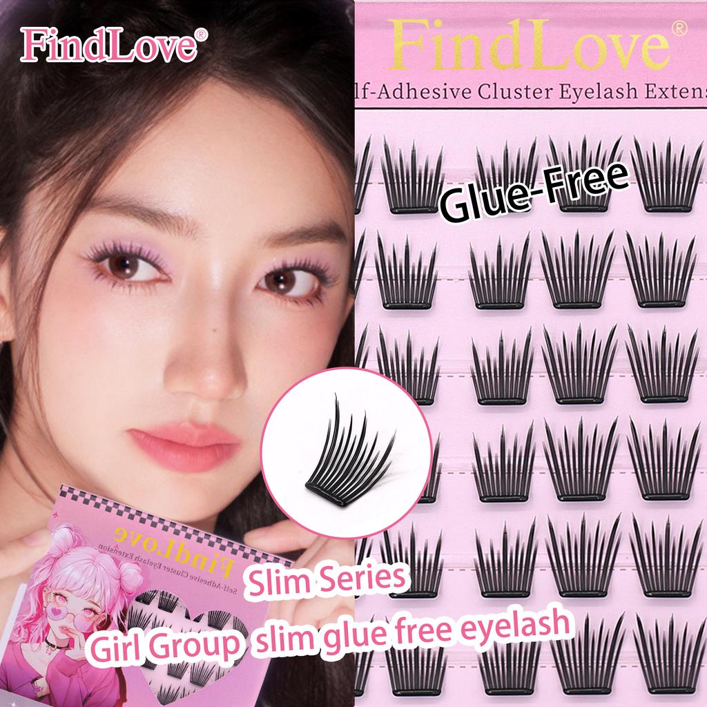 6 Rows Series Glue Free Lashes No-Adhesive Eyelash Set for Full Reusable Defined Lashes Long Lasting Reusable & Easy to Wear.