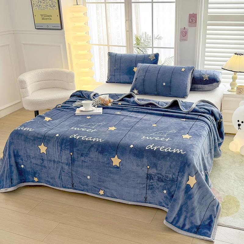 Super Cozy Winter Throw Blanket Warm Fleece/Flannel Blandets Floral heart Printing Bed linens Bedspread Home Travel Drop Shippin
