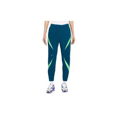 Sportswear Woven Color Block Fleece Warm Casual Comfortable Sports Pants Women Pants Lavender-Blue CU7019-460
