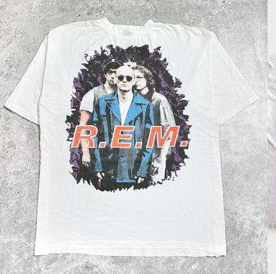 R.E.M. Band White 1995 Collection Unisex Shirt All Size R405 Unisex T-Shirt