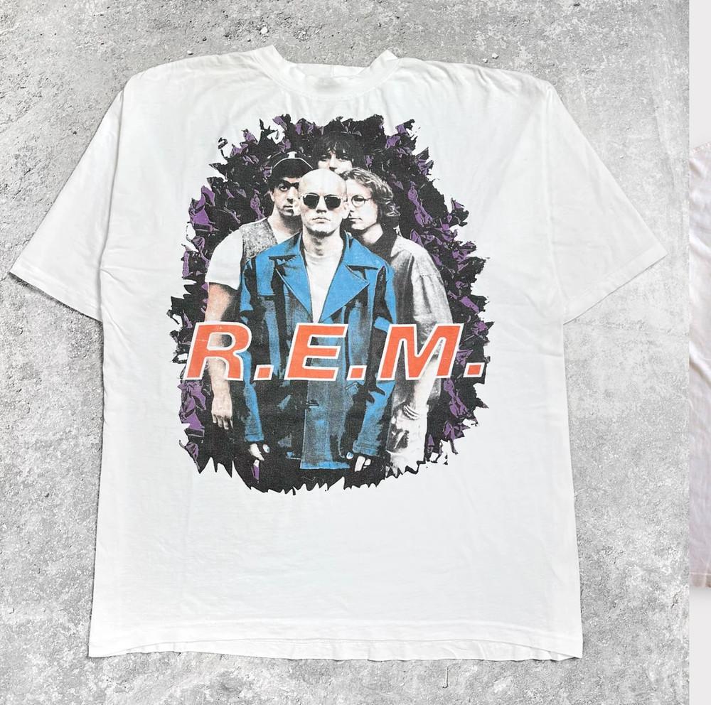 

R.E.M. Band White 1995 collection Unisex Shirt All Size R405 Unisex T-Shirt XXXL