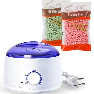 100W Wachs-Kit Depilierer Epilierer Wachsmaschine zur Haarentfernung Wachsschmelzer Wachs-Kit Paraffin-Heizer Wachsperlen Perlen-Heizer