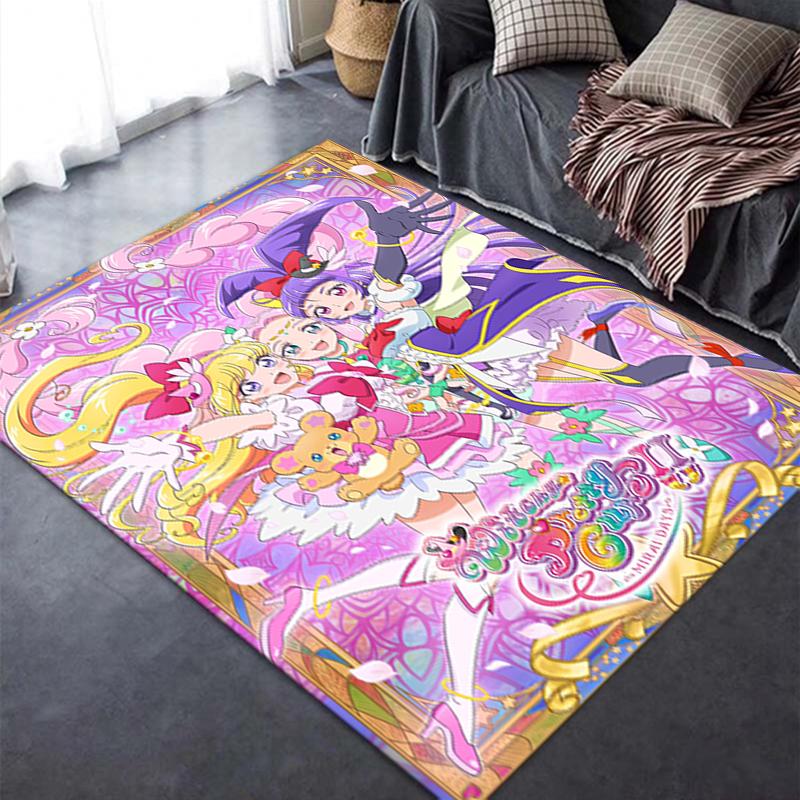 2026 NEW Pretty Cure Carpet Rug for Living Room Bedroom Home Sofa Decoration,Kids play Non-slip Floor Mat