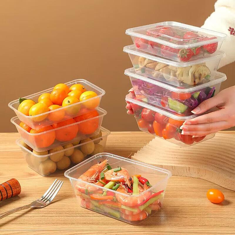Disposable Takeout Food Containers with Lids
