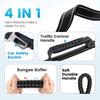 Shock-Absorbing Multi-Function Dog Leash for Large Dogs – Anti-Pull Elastic Design for Walking & Running