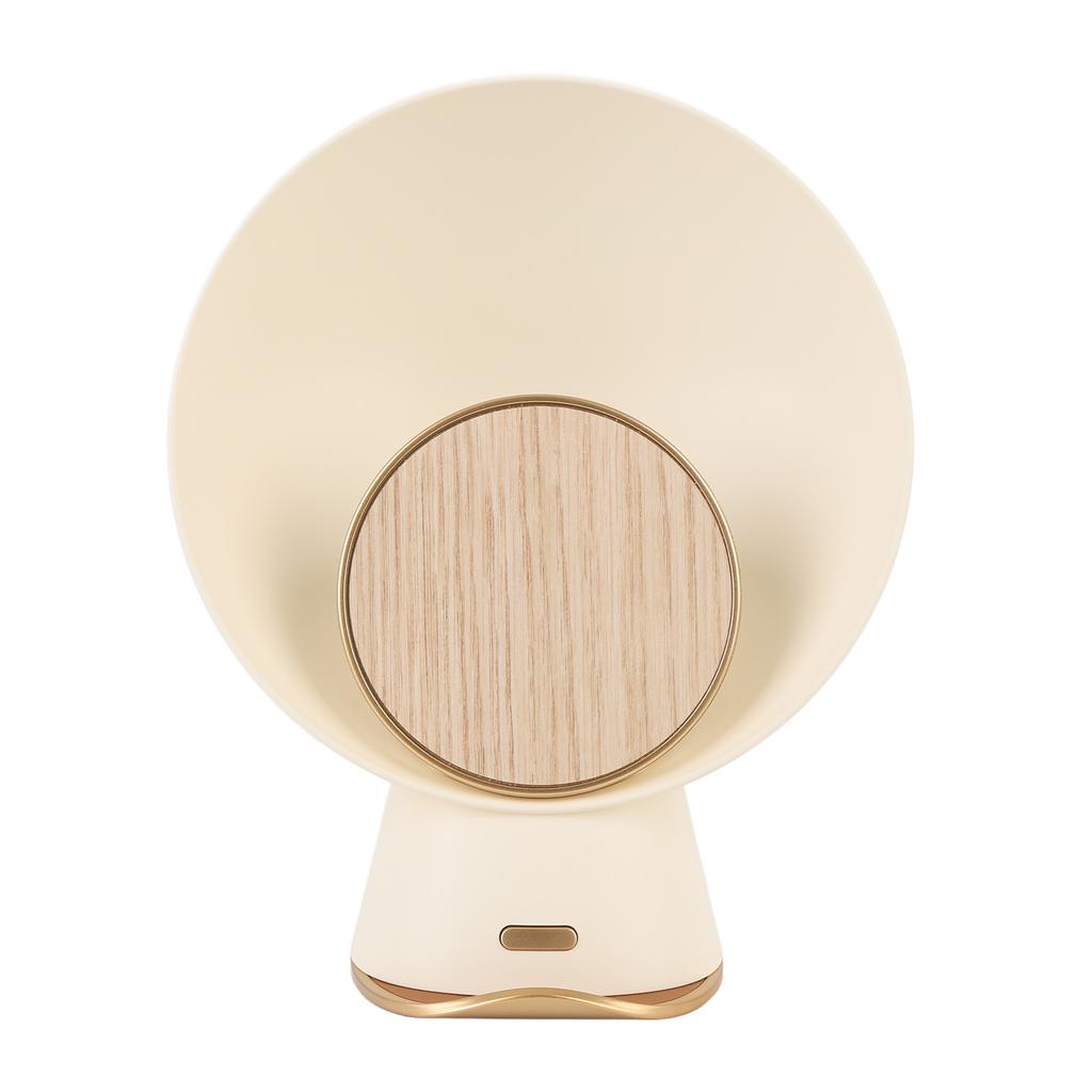 Boxă Bluetooth cu Încărcător de Telefon Senzor Tactil Decor Cameră Lumină Caldă Ceas cu Alarmă Lumină de Noapte