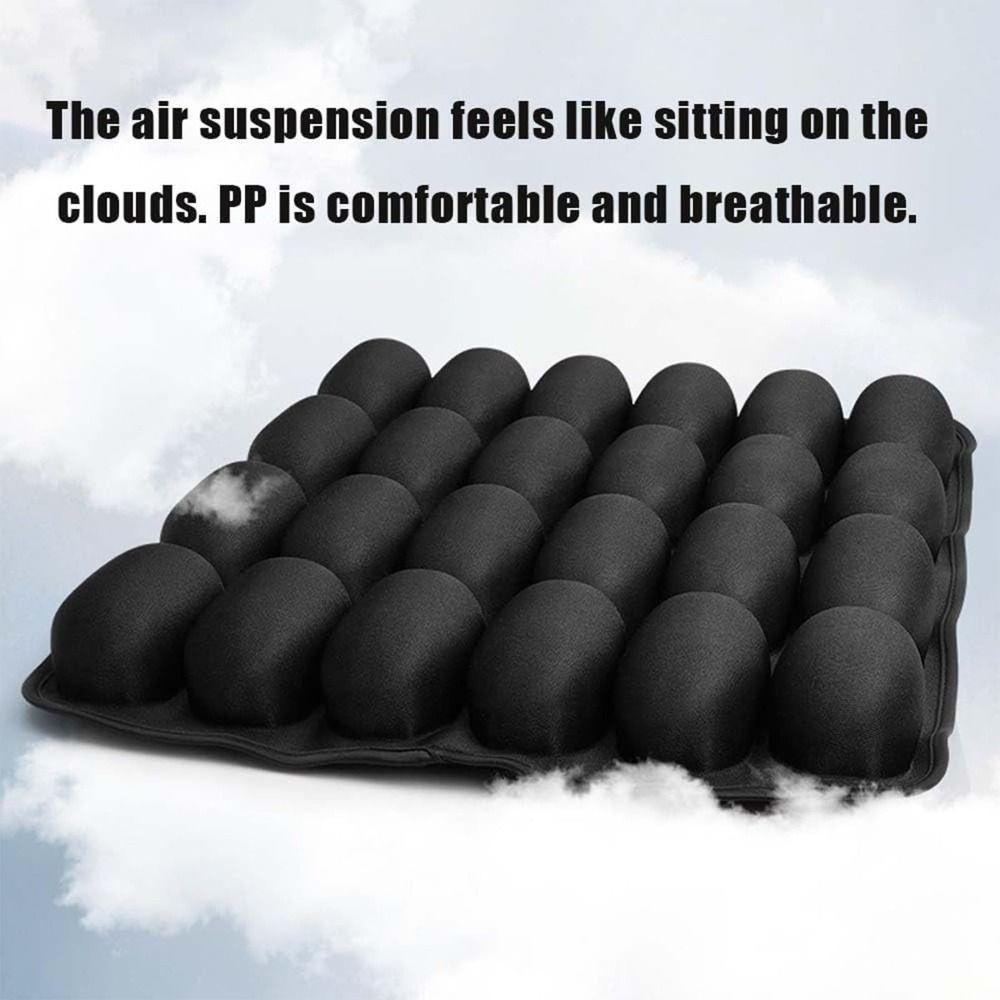 Air Bags Travel Cushion High Rebound Pressur Lightweight 3D Air Cell Seat Cushion Breathable Portable Travel Seat Cushion