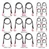 Heavy Duty Bungee Cord Aluminum Alloy Elastic Tie Strap String Carabiner Hooks Cord Elastic Rope Camping Accessories