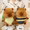 Hot 23cm Cute Interesting Transformed Capybara Plush Toy Adorable Stuffed Doll Halloween Christmas Gift Children's Birthday Gift