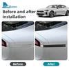 Real Hard Carbon Fiber Sticker For Kia Stinger      LHD RHD Car Rear Brake Light Strip Trim Accessories