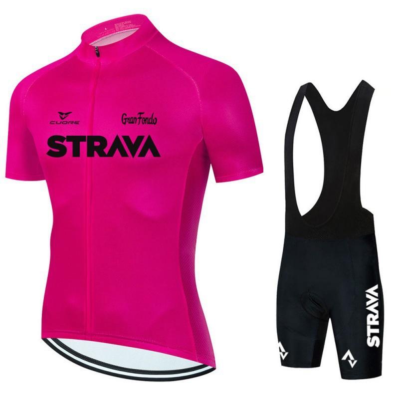Foreign Trade Hot-selling Short-sleeved Cycling Suit Men's Tight-fitting Bicycle Downhill Suit Outdoor Quick-drying Breathable Mountain Bike