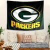 Green Bay Packers Tapestry Wall Hanging Room Background Cloth Home Decor Beach Mat Yoga Mat Sofa Bed Sheet