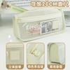 Large-capacity Primary and Secondary School Student Stationery Box, Simple Stationery Bag Ins High-value Girl Transparent Pencil Case