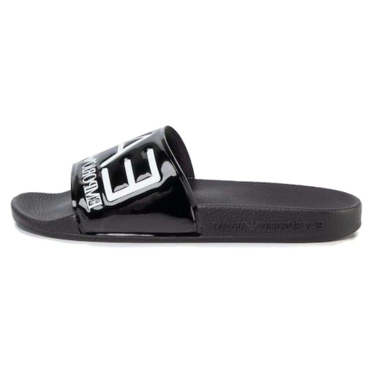 EMPORIO ARMANI Casual Minimalist Slide Slippers Women Black XCP001XCC22K001