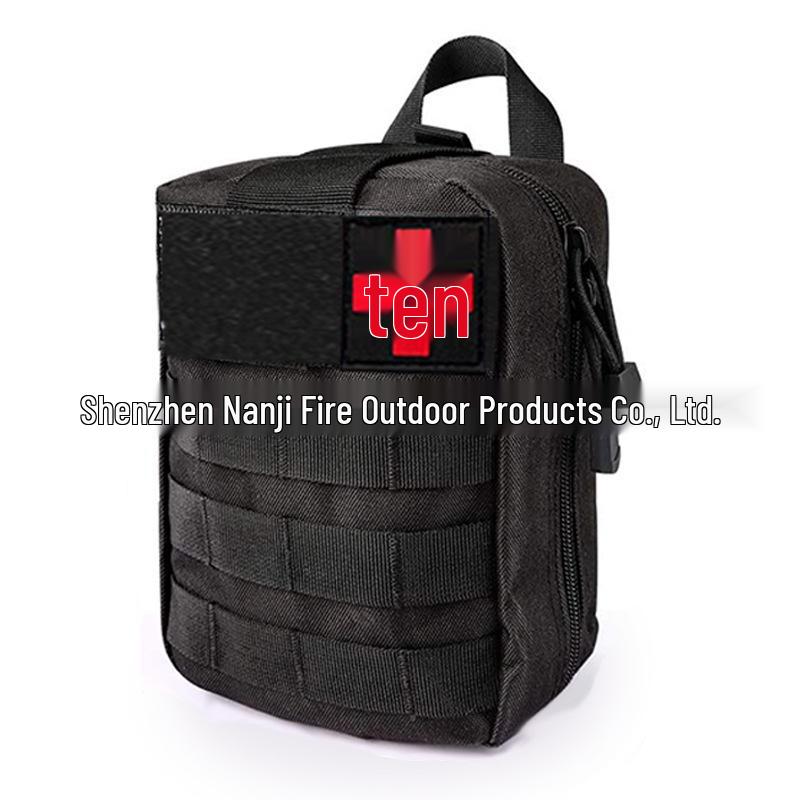 Taktyczna Saszetka Outdoorowa na Pas w Kamuflażu: Wielofunkcyjna Podróżna Apteczka Pierwszej Pomocy i Torba na Akcesoria