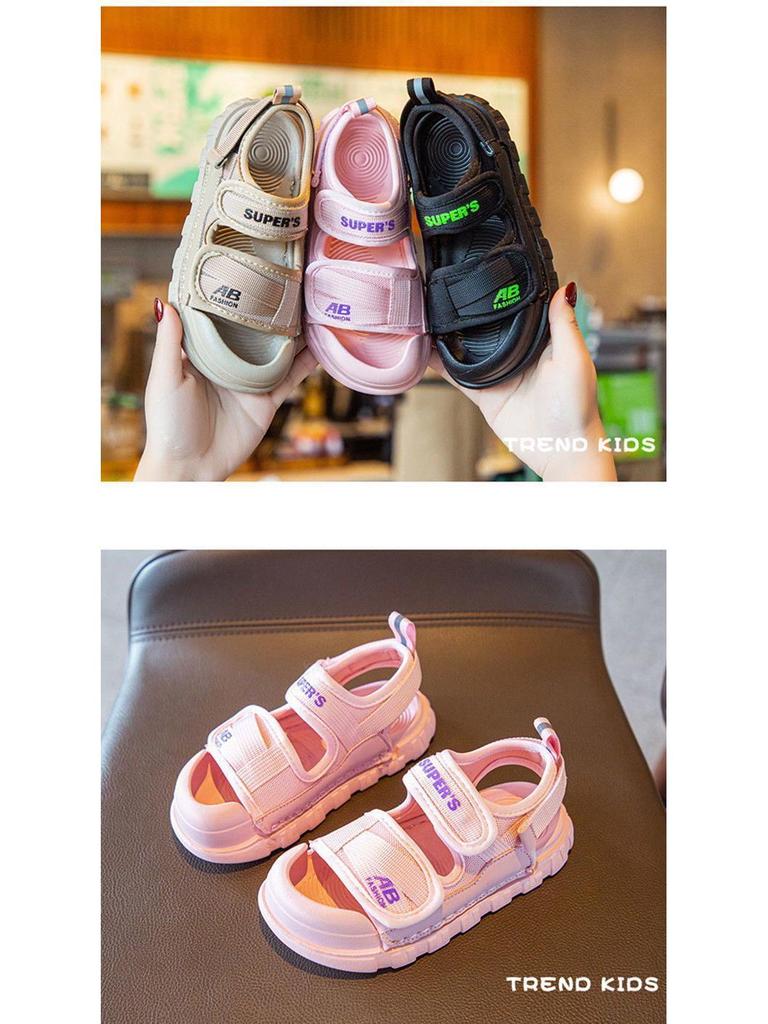Boys' & Girls' Trendy Closed-Toe Sandals, Non-Slip Toddler & Kids Beach Summer 2025 Collection