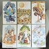 Caticorn Tarot Deck In Rigid Box, 78 Whimsical Watercolor Cat Cards 12*7cm Double-embossed, Indie Deck for Cat Enthusiasts