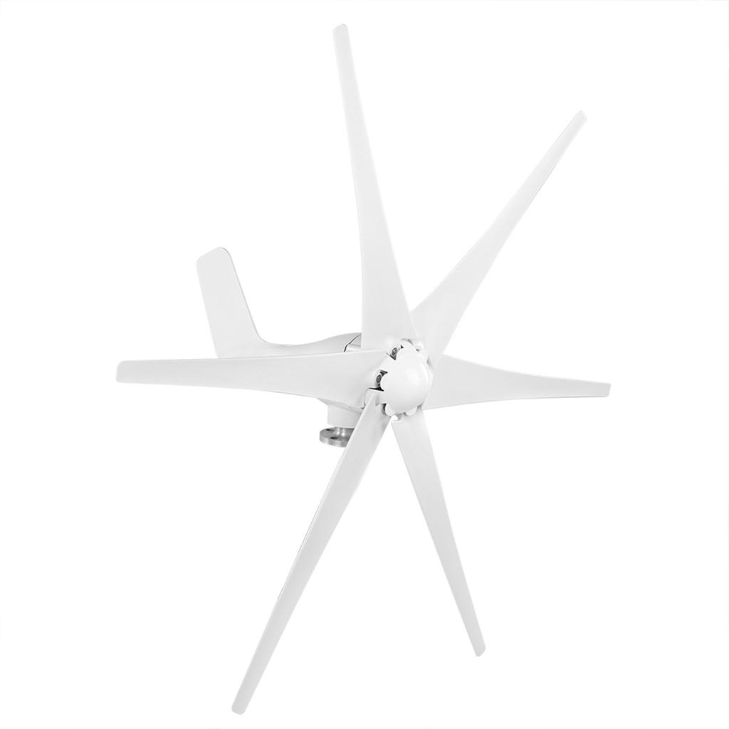 Professional Wind Turbines Small Windmill Generator 6 Blade Industrial Machinery Machine 800W