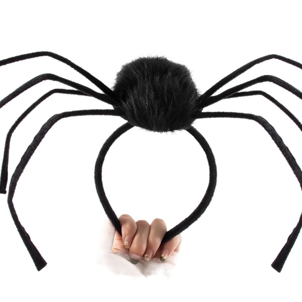 Non-slip Women Hair Hoop Headwear Halloween Hairbands Halloween Spider Headband Ghost Festival