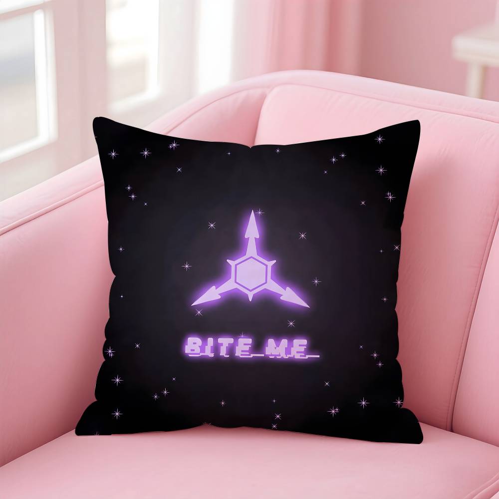 ANIME m-Murder d-Drones Pillow Case Pattern Printing Pillowcase Living Room Sofa Cushion Cover Bedroom Room Decor