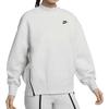 Nike Sweatshirts Women's Gray Half Turtleneck Moderate Regular FV8042-013