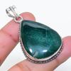 Natural Bloodstone Gemstone Handmade 925 Sterling Silver Pendant 1.97" AP-14787