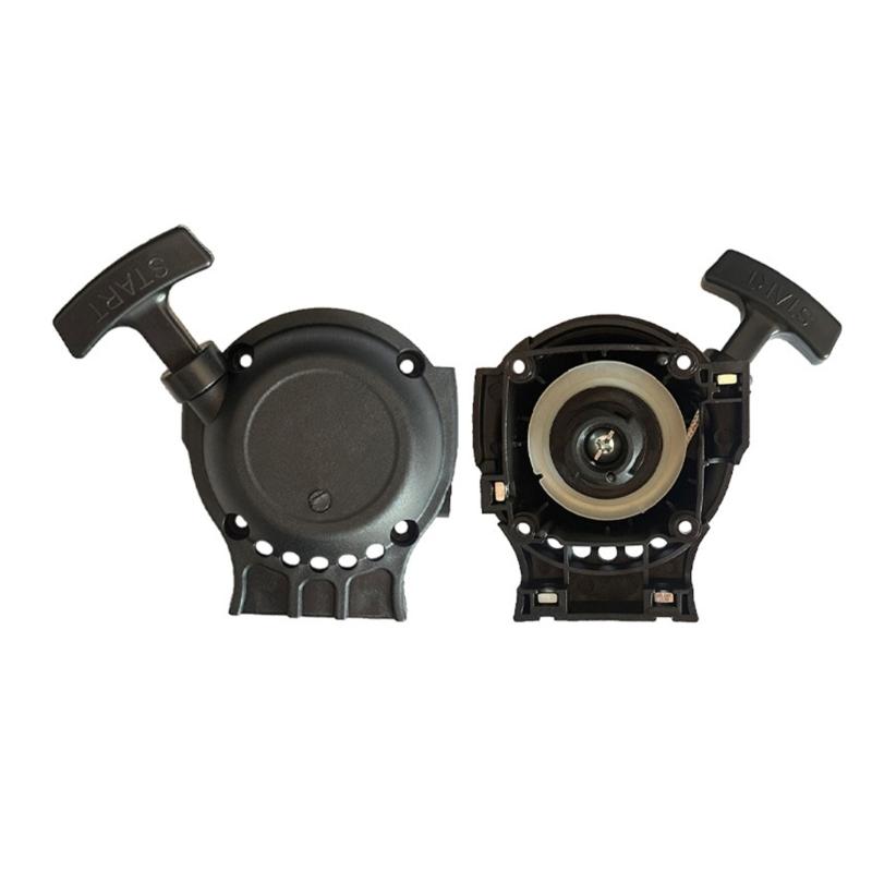 High Impacts ABS Nylon Recoil Starter Compatible for SRM266 String Trimmer Ergonomic Grip Quick Ignitions Systems