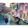 40x50cm Painting By Numbers City Scenery DIY Frame Pictures Paint By Number Venice On Canvas DIY Home Decoration