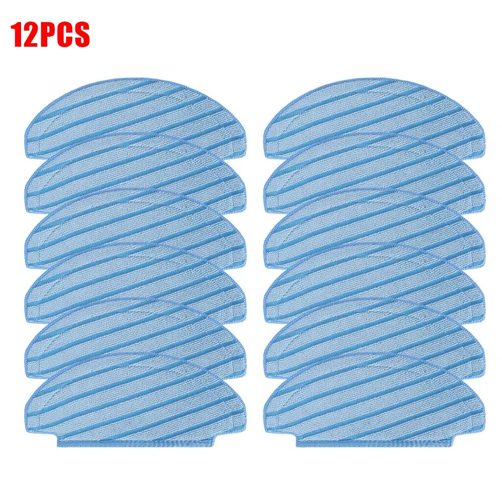 Mop Cloths For Ecovacs Deebot Ozmo T8/T9/N8 Series Robot Vacuum Cleaner Replacement Superfiber Microfiber Washable Mop Pads Part