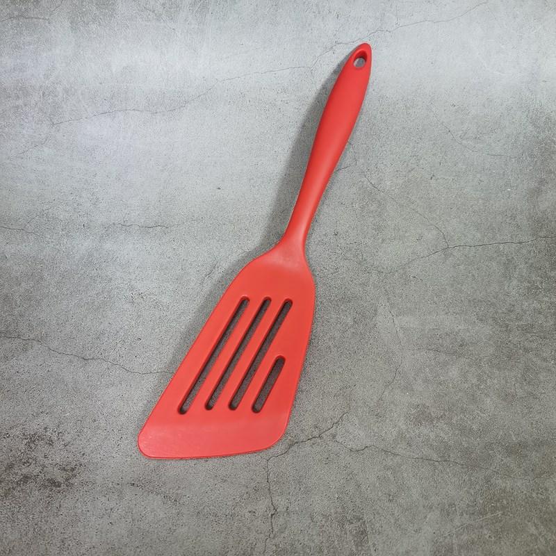 Silica Gel Integrated Extended Stir-fry Shovel Non-stick Pan Silica Gel Chinese Shovel Pan Spatula  Kitchen Accessories Cooking