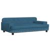 VidaXL Children's Sofa Blue 90x53x30 Cm Velvet 3196279