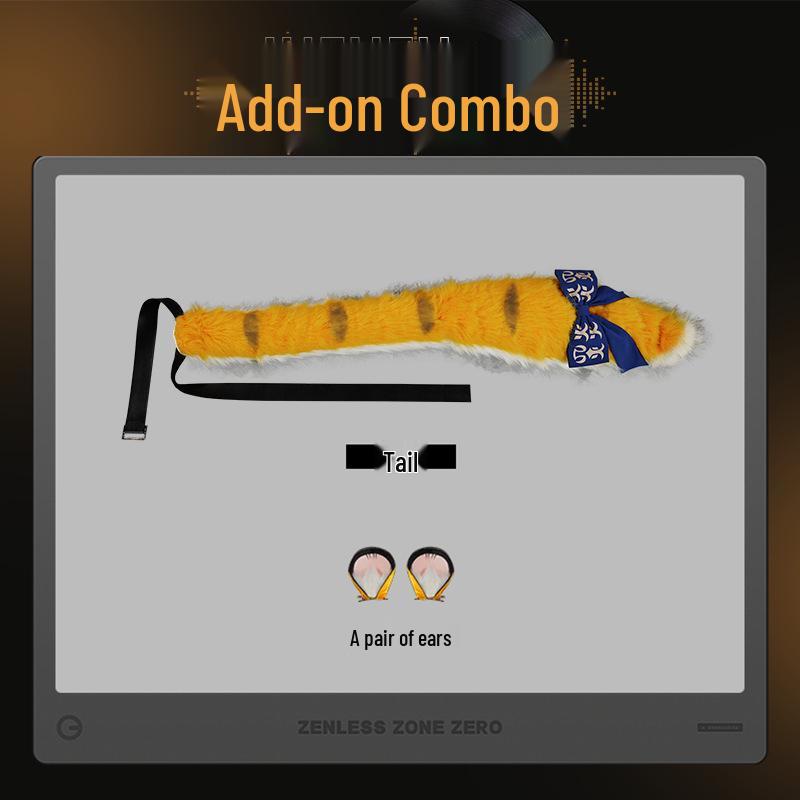 

Zenless Zone Zero Yi Xuan Cosplay Outfit - Yun Kui Mountain Master Hu Xi Ren Ju Fu Fu Costume Anime Game Apparel Small