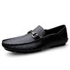Men's Shoes Doudou Shoes Genuine Leather Men's Foot Cover Soft Leather Soft Sole Lazy Loafer One-pedal Casual Leather Shoes