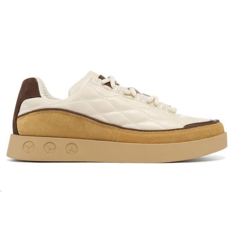 Li-Ning 1990 Classic Series Wind Bell 3 Comfortable Durable Lightweight Low-Top Skate Shoes Women Sneaker Beige ALHT074-4