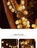 LED Solar Bubble Ball String Lights for Outdoor Ambiance