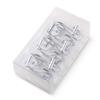 12Pcs Shower Curtain Hooks Rustproof Corrosion Resistant Strong Load-bearing Curtain Rings S-Shaped Electroplated Curtain Hooks