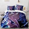 Fashion 3d Printing Anime Hunter × Hunter Bedding Set Single Twin Full Queen King Size Bed Set Adult Kid Bedroom Duvetcover Sets