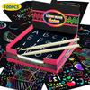 100pcs Rainbow Scratch Mini Notes Paper Pad Cards With 2 Stylus For Childrens Draw Painting Toys Craft Birthday Christmas Gift