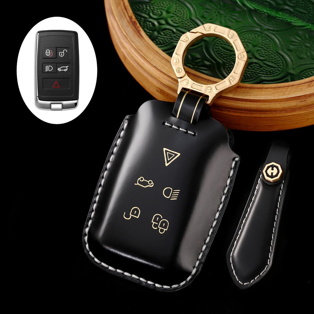 Special Land Rover Discovery Shenxing Key Case Range Rover Sport Aurora Discovery 4 Star Vein 5 Premium Key Case Genuine Leather