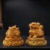 Color-changing Tea Pet Ornaments Pixiu Gold Frog Decoration Creative Resin Handicraft Personality Tea Table Teaware Accessories