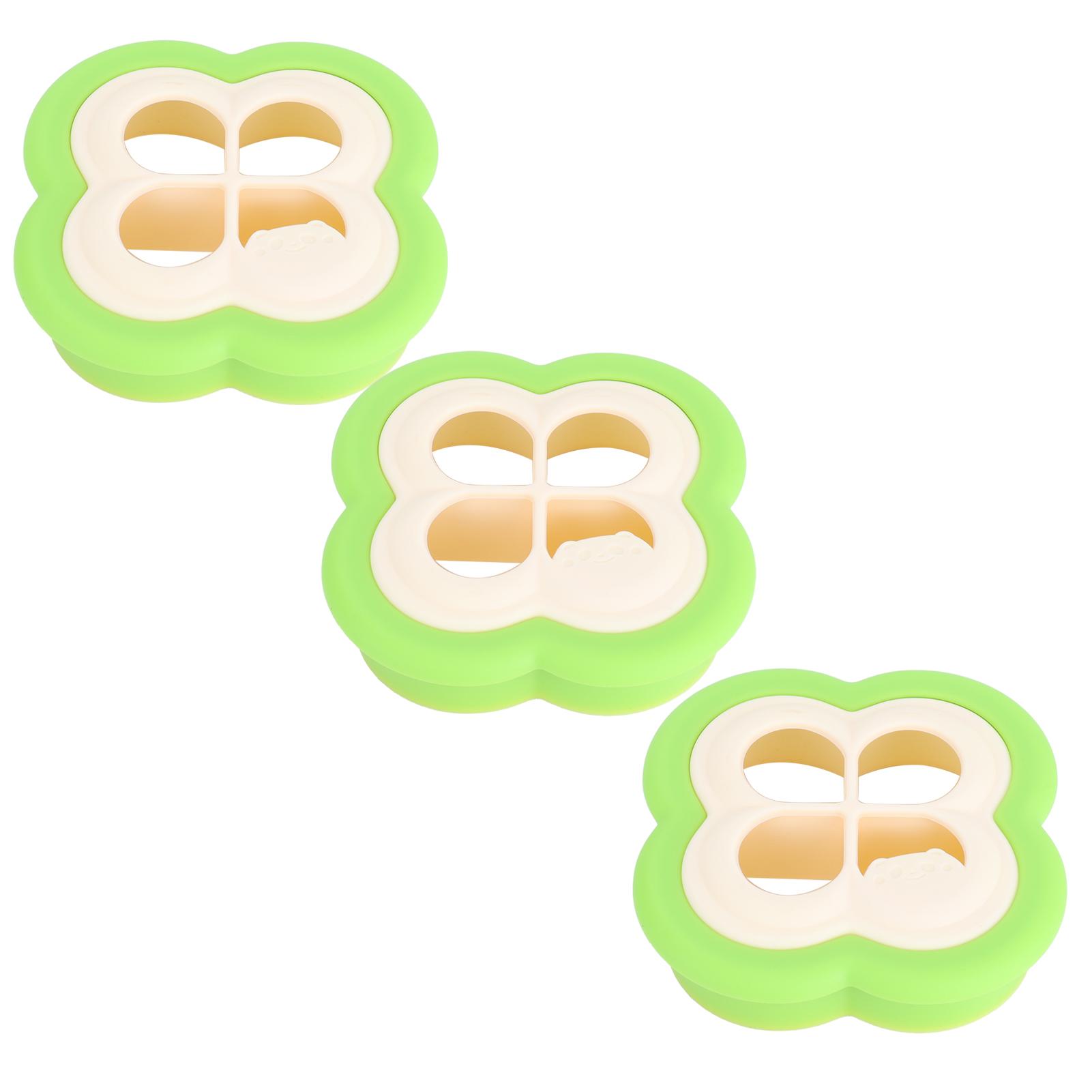 

3 шт. Форма для сэндвичей в форме 4-листника, форма для хлеба, инструмент для приготовления суши для домашней кухни