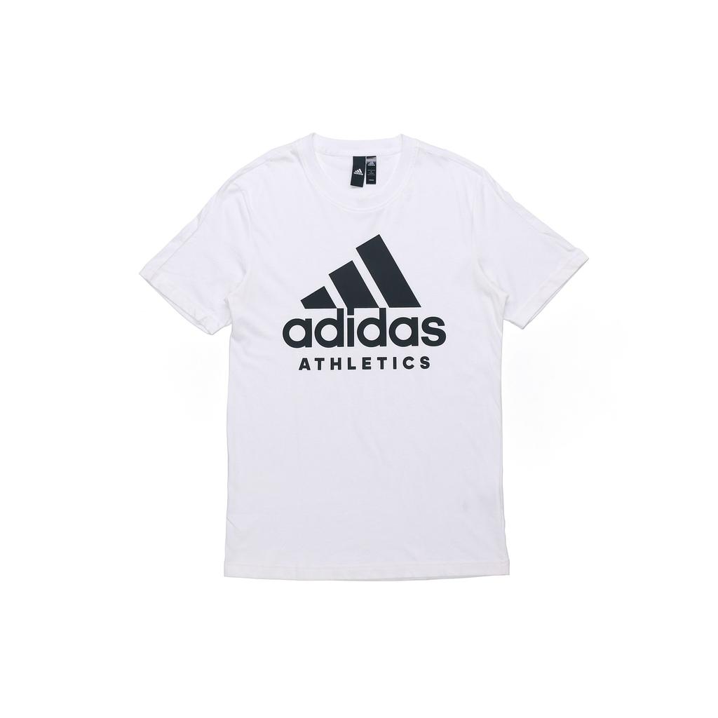Adidas Training Crew Neck Short Sleeve T-Shirt Men Tops White BK3715